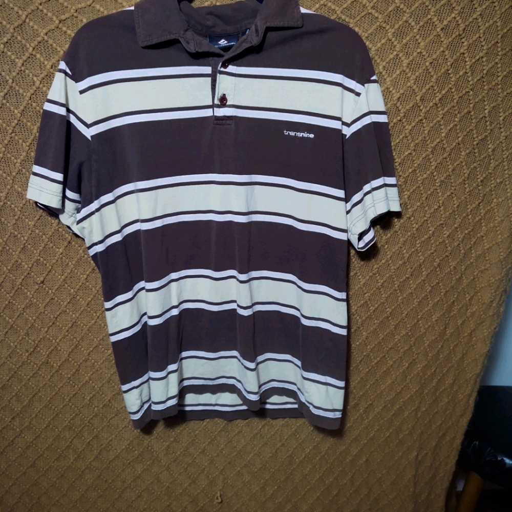 Neapolitan colored Striped Polo